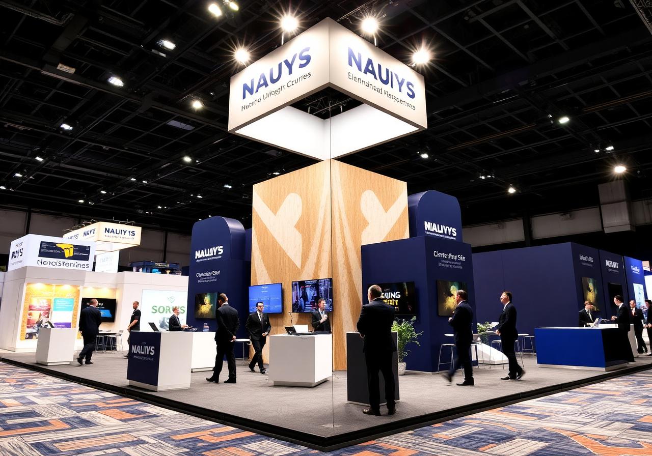 Exhibition booth setup