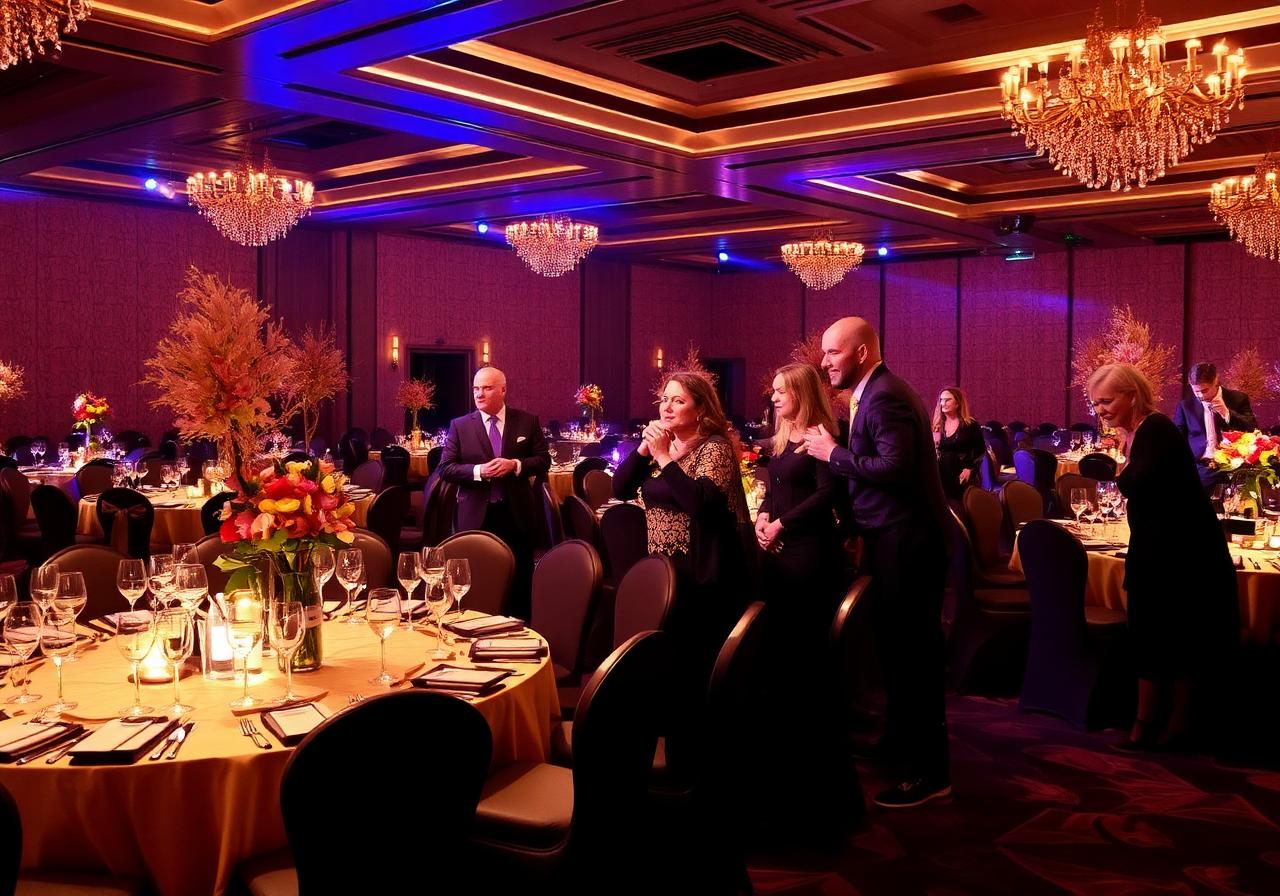 Luxury corporate gala